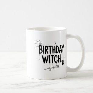 Taza De Café Cumpleaños de bruja divertida linda brujas felices