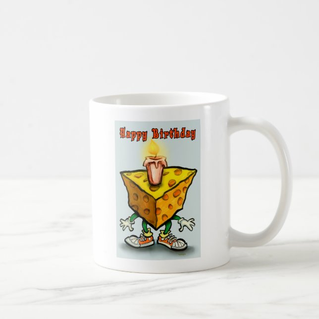 Taza De Café Cumpleaños de Cheesy (Derecha)