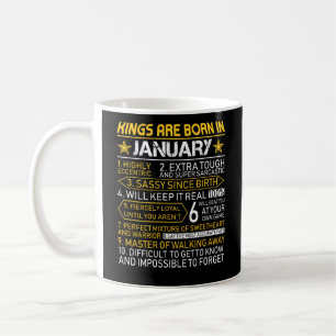 Taza De Café Cumpleaños de enero