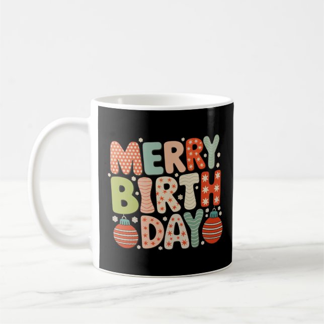 Taza De Café Cumpleaños de Feliz Día de Nacimiento Familia Cute (Izquierda)