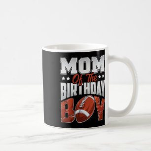 Taza De Café Cumpleaños de fútbol de mamá niño familia jugador