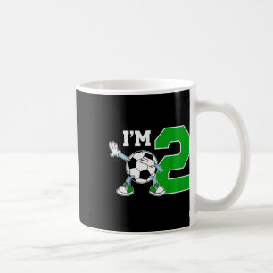 Taza De Café Cumpleaños de fútbol para niños de 2 años