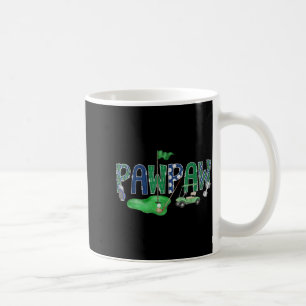 Taza De Café Cumpleaños de Golf Pawpaw Hole in One Golf 1er Cum