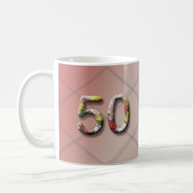 Taza De Café Cumpleaños de Hito Mug_50 (Izquierda)