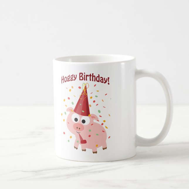 Taza De Café ¡Cumpleaños de Hoggy! (Derecha)