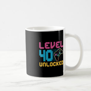 Taza De Café Cumpleaños de juegos de nivel 40 desbloqueado