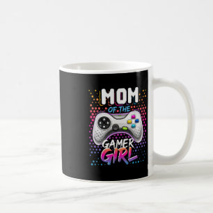 Taza De Café Cumpleaños de la niña jugadora de videojuegos a ju