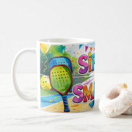 Taza De Café Cumpleaños de la pelota Tema