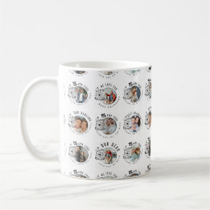 Taza De Café Cumpleaños de nieto con foto personalizada