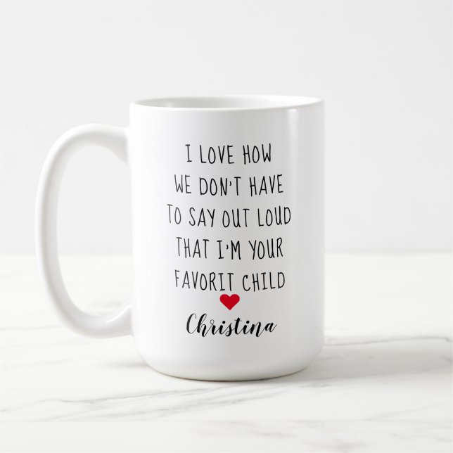 Taza De Café Cumpleaños de papá y Día del Padre Añadir foto y n (Izquierda)