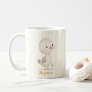 Taza De Café Cumpleaños de Patito Dulce