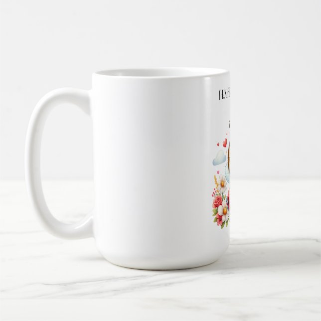 Taza De Café Cumpleaños de piloto abeja (Izquierda)