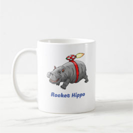 Taza De Café Cumpleaños de Rocket Hippo