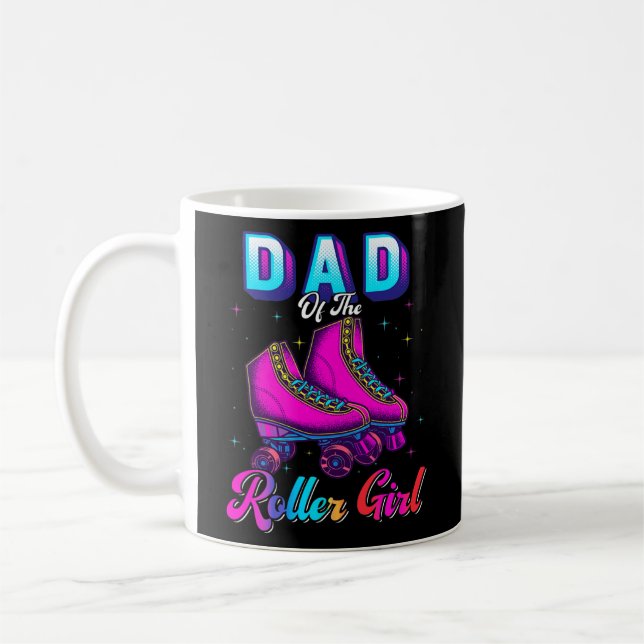 Taza De Café Cumpleaños del Chica Roller (Izquierda)