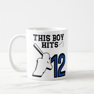 Taza De Café Cumpleaños del fútbol - niño de 12 años - duodécim