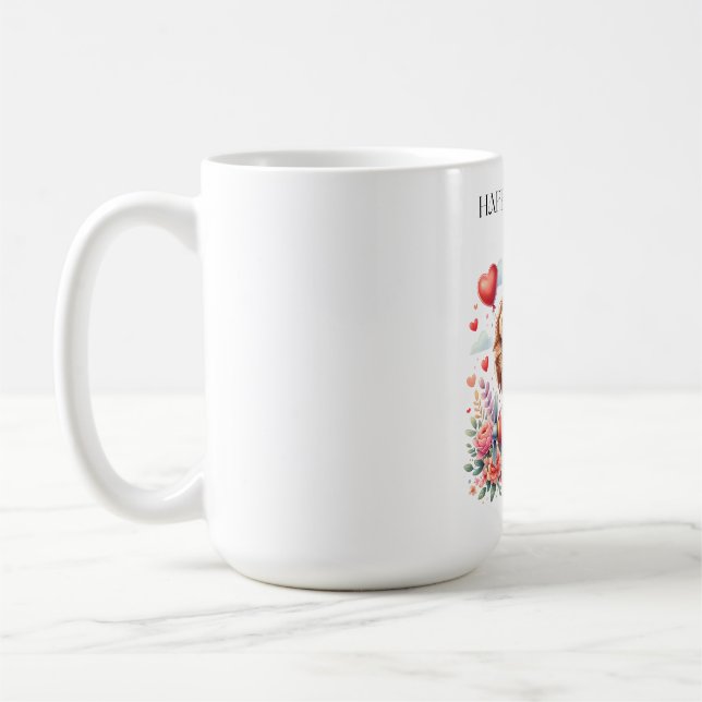 Taza De Café Cumpleaños del León Volador (Izquierda)