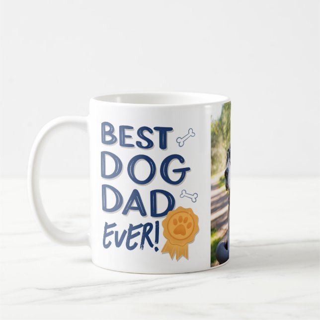 Taza De Café Cumpleaños del mejor perro de Guay (Izquierda)
