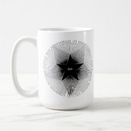 Taza De Café Cumpleaños del papá con vibraciones retro geniales