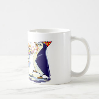 Taza De Café Cumpleaños del pingüino
