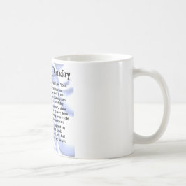 Taza De Café Cumpleaños del poema de Brother 70.o