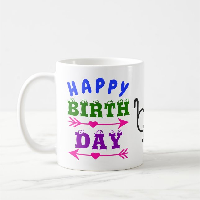 Taza De Café Cumpleaños Día de los Inocentes Día de los Inocent (Izquierda)