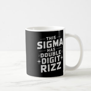Taza De Café Cumpleaños Divertido de 10 Años Rizz Sigma Cerebro