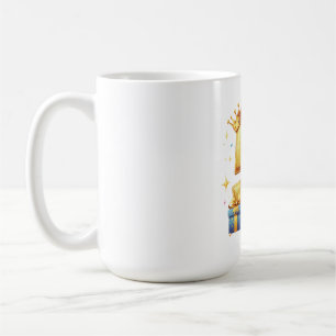 Taza De Café Cumpleaños dorado 5