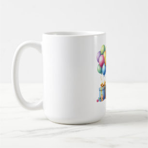 Taza De Café Cumpleaños dorado 7