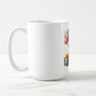 Taza De Café Cumpleaños dorado 8