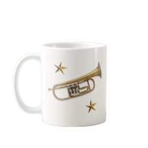 Cumpleaños feliz de músico de trompeta