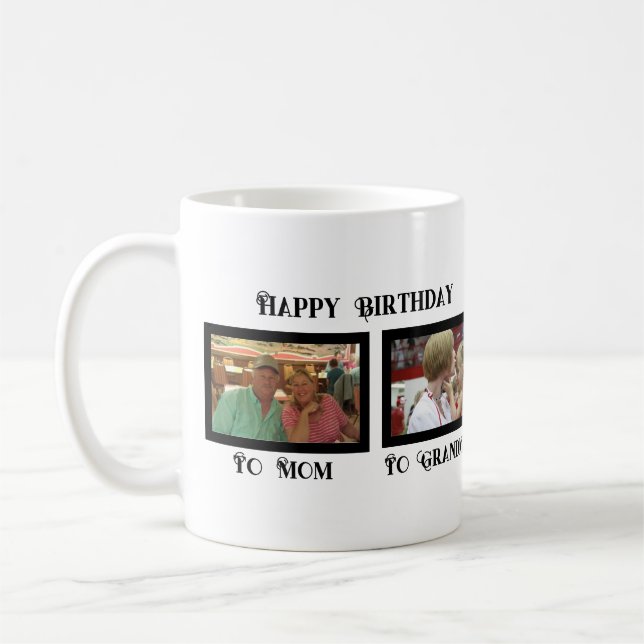 Taza De Café Cumpleaños feliz/Día de la Madre (Izquierda)