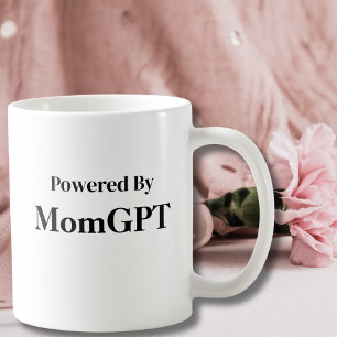 Taza De Café Cumpleaños Gracioso De Mamá - Impulsado Por MomGPT