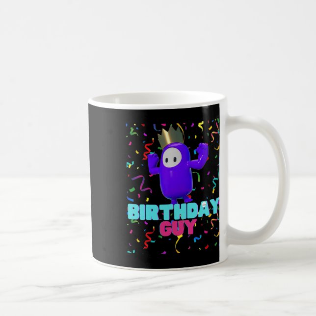Taza De Café Cumpleaños Guy Fun Popular Juego de Video Tema Cum (Derecha)