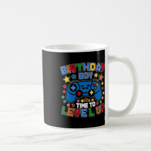 Taza De Café Cumpleaños Hora Del Niño Para Levantar Videojuego