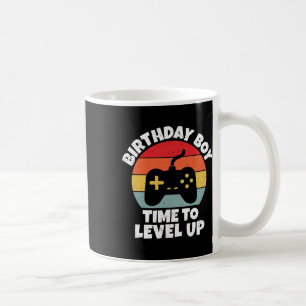 Taza De Café Cumpleaños Hora Del Niño Para Levantar Videojuego 