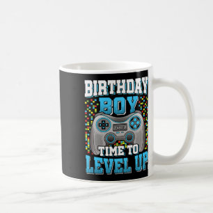 Taza De Café Cumpleaños Hora Del Niño Para Levantar Videojuego 
