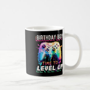 Taza De Café Cumpleaños Hora Del Niño Para Levantar Videojuego