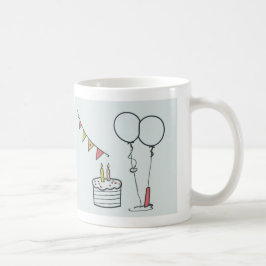 TAZA DE CAFÉ CUMPLEAÑOS MUG