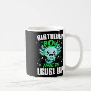 Taza De Café Cumpleaños Niño Hora De Subir De Nivel Cumpleaños