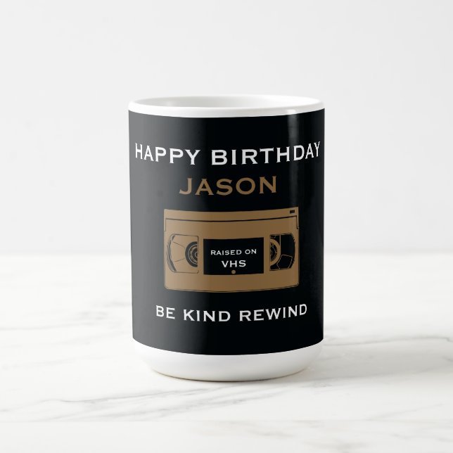 Taza De Café Cumpleaños Nostálgico Sobre La Colina (Centro)