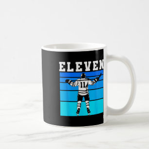 Taza De Café Cumpleaños once Hockey Niño Cumpleaños Once Hockey