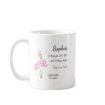 Cumpleaños Personalizado de Enero con Clavel