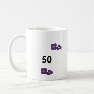 Taza De Café Cumpleaños Quincuagésimo