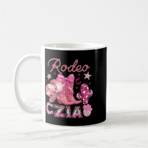 Taza De Café Cumpleaños Rodeo Zia Botas Rosas Coquette Vaquera