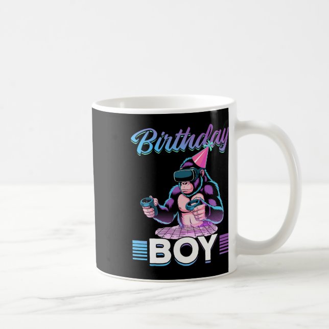 Taza De Café Cumpleaños Vr Gamer (Derecha)