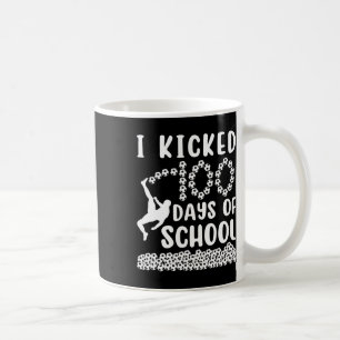 Taza De Café Cumplí 100 Días De Fútbol Escolar Día 100 Bylls