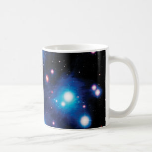 Taza De Café Cúmulo Estelar Pléyades Messier 45 Foto Espacial d
