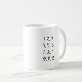 Taza De Café Cuneiform Numerals Mug