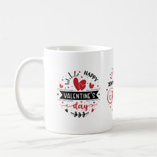Taza De Café Cup Coffee Mug Valentine's Day