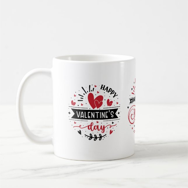 Taza De Café Cup Coffee Mug Valentine's Day (Izquierda)